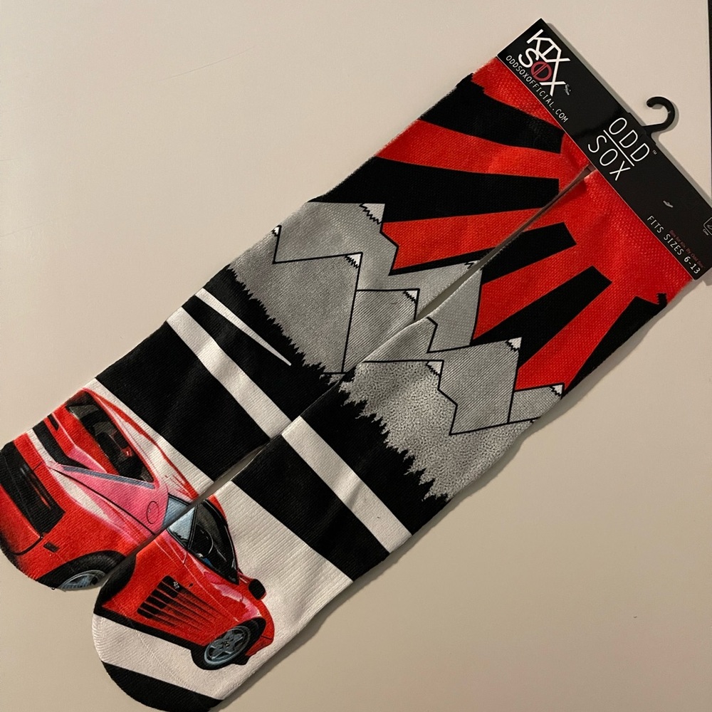 Race Car Crew Socks